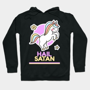 Cute Satanic Unicorn Hoodie